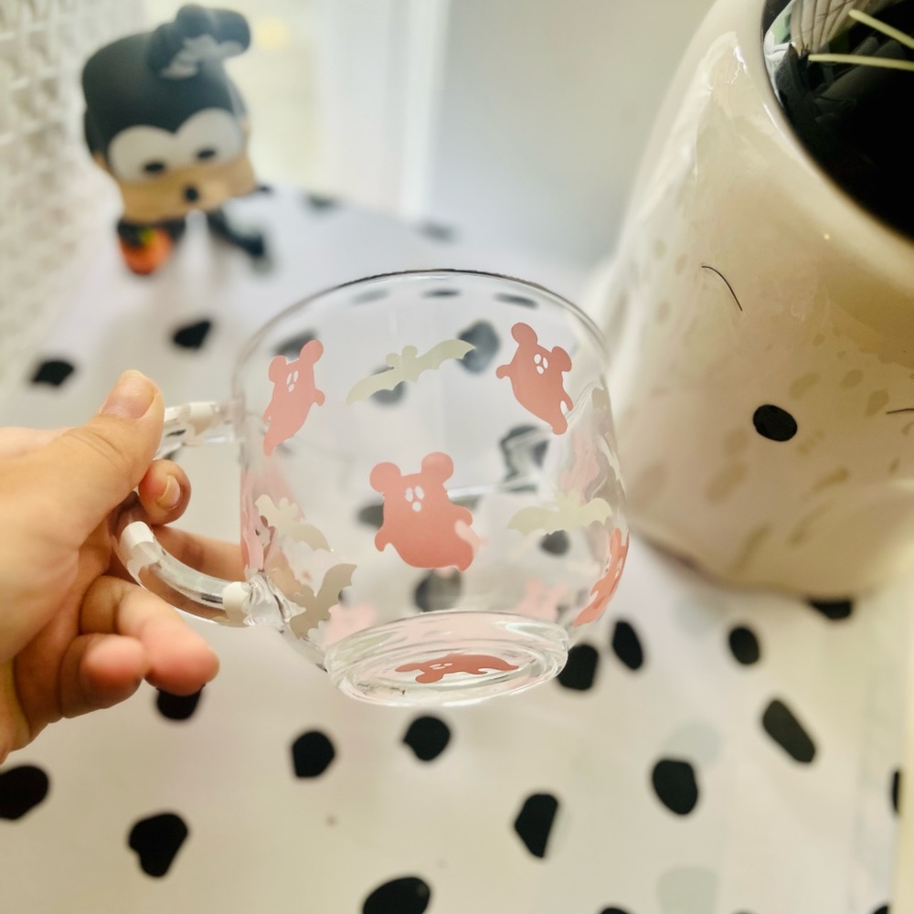 Disney halloween clear mug